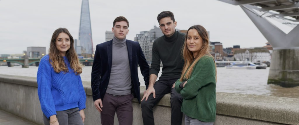 group of students outdoors