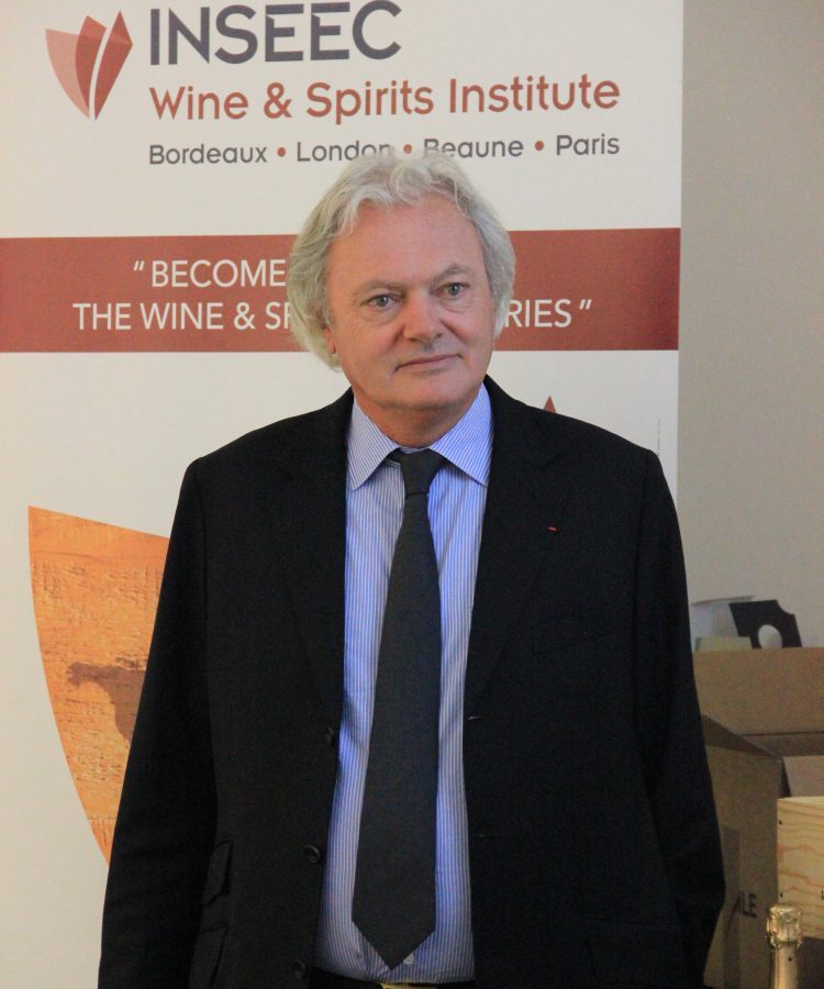 Hubert de Boüard, parrain de l’INSEEC Wine and Spirirs
