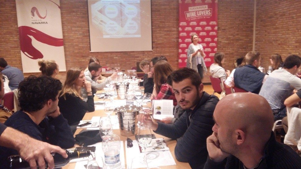 déjeuner dégustation d’étudiants en Espagne