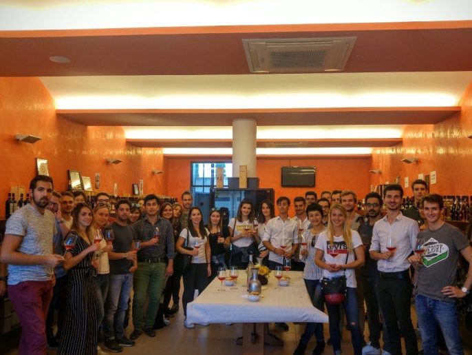 étudiants du master vin en dégustation en Espagne