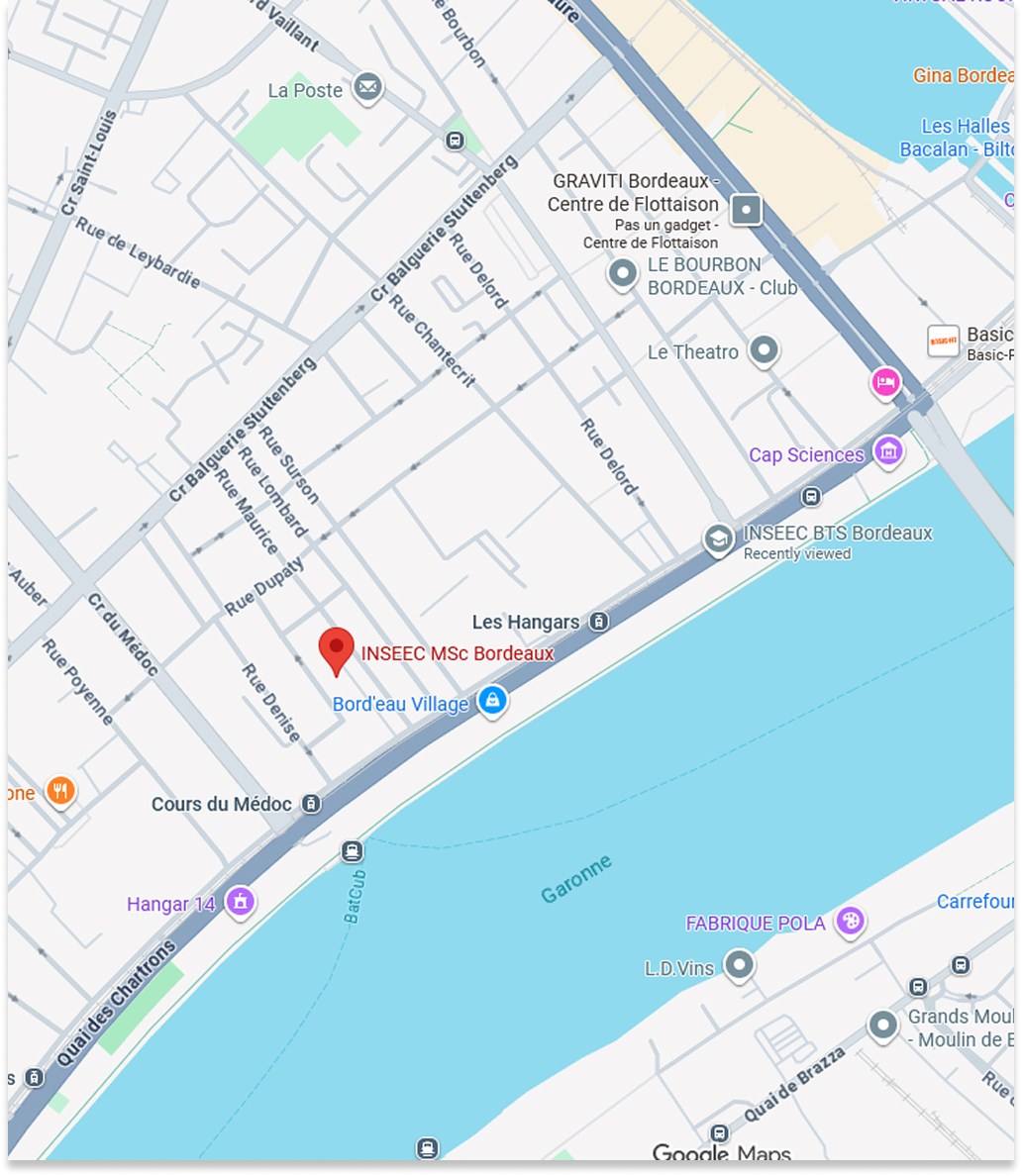 Votre école de commerce Bordeaux | Campus INSEEC