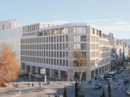 Photo du campus de Marseille de l’école de commerce INSEEC