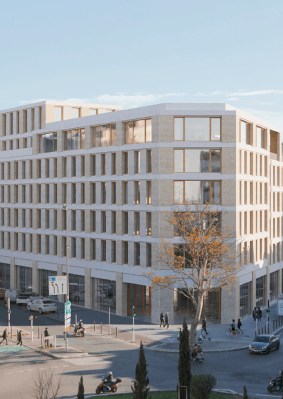 Photo du campus de Marseille de l’école de commerce INSEEC