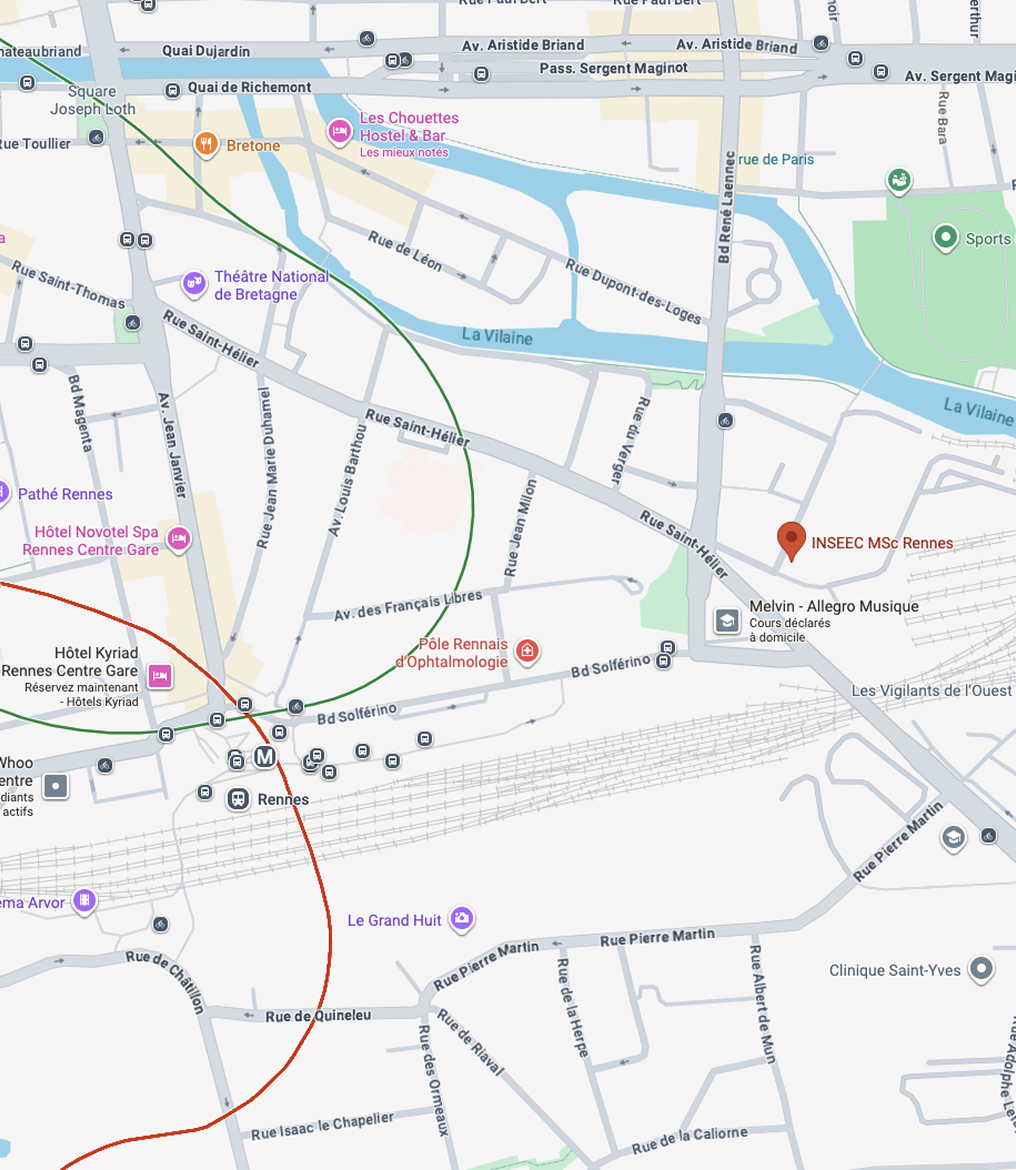 Votre école de commerce Rennes | Campus INSEEC