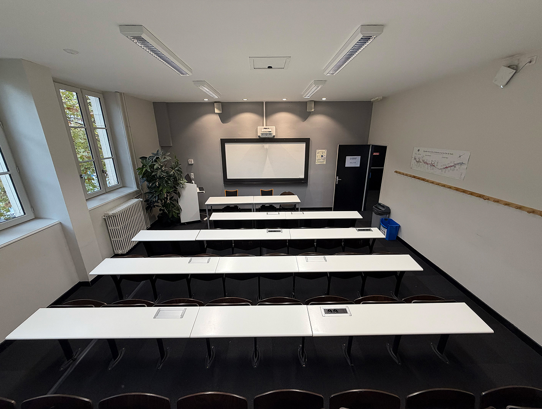 Amphithéâtre du campus de Beaune de l’école de commerce INSEEC