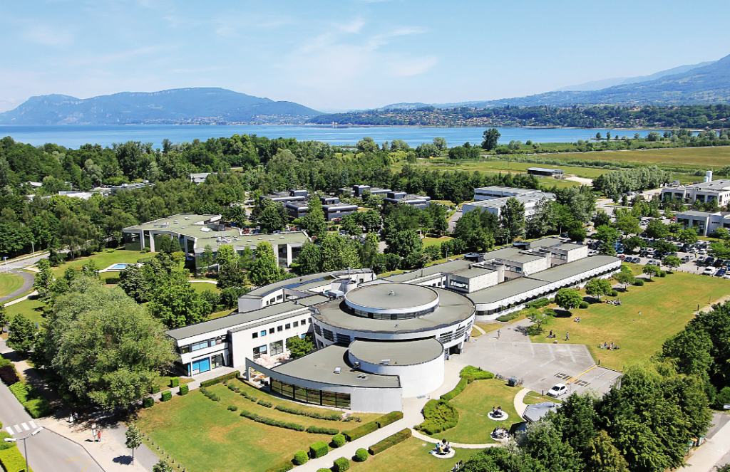 INSEEC Chambéry : aerial view