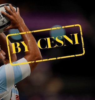 étudiant en bachelor sport business - sport études de l'INSEEC Bachelor lors d'un match de rugby du TOP 14