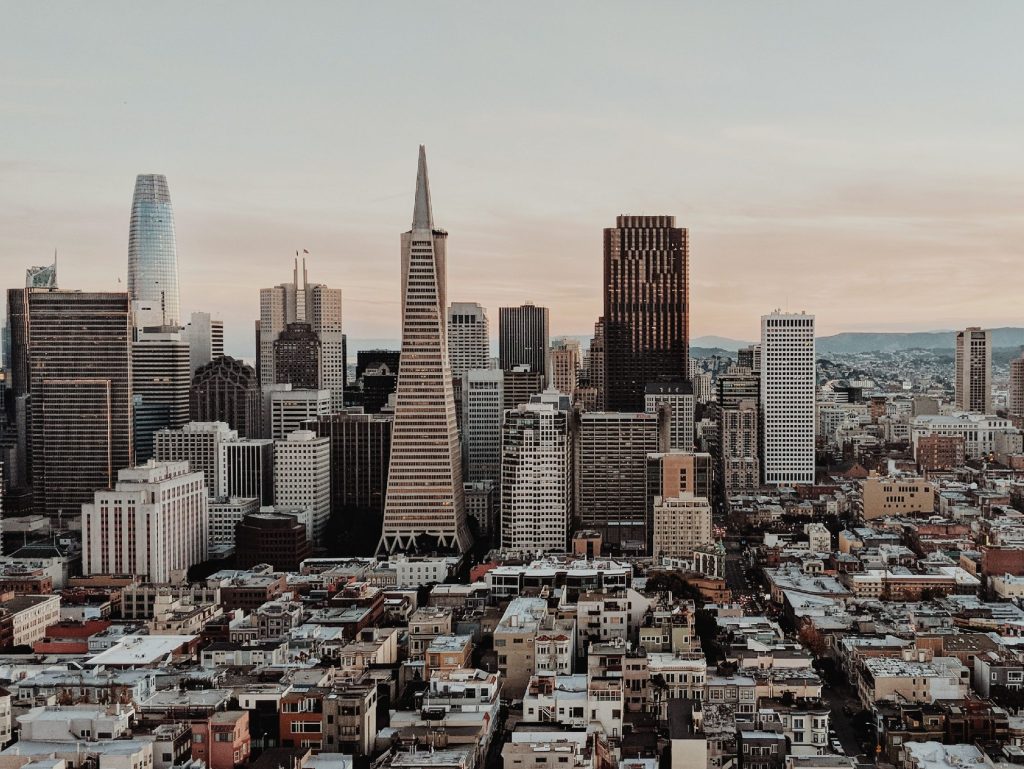 downtown San Francisco near the INSEEC campus