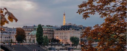 Campus Paris INSEEC, vue de la seine