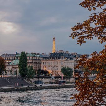 Campus Paris INSEEC, vue de la seine