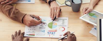 travail collaboratif sur un projet