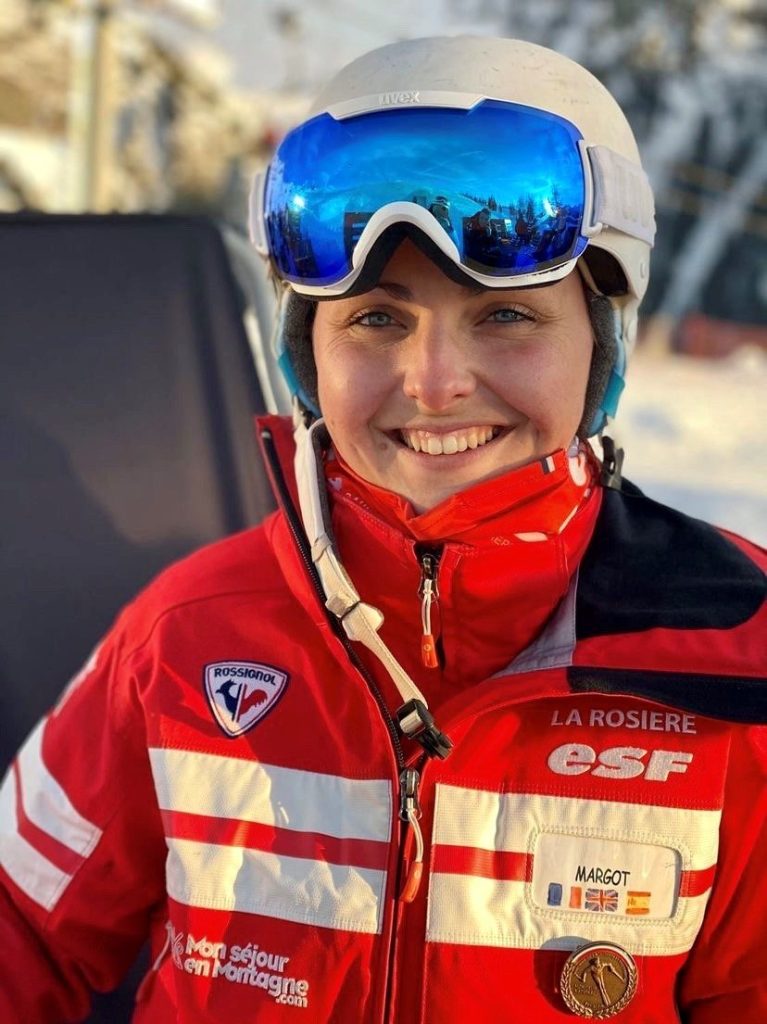 Student ski instructor