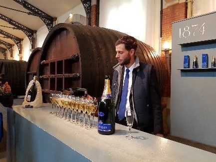 Dégustation de champagne animée par un sommelier