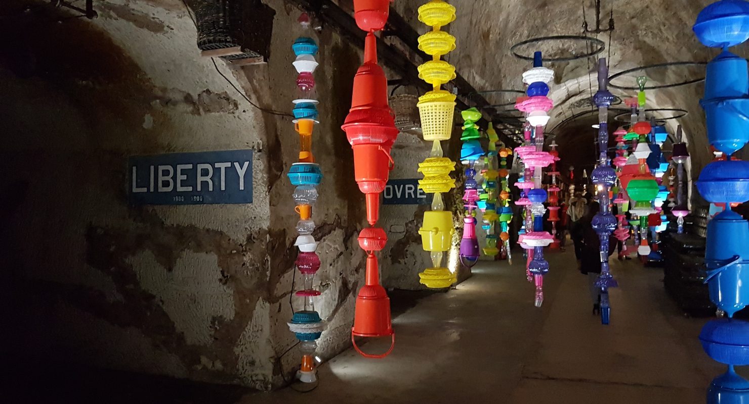 Une galerie champenoise décorée