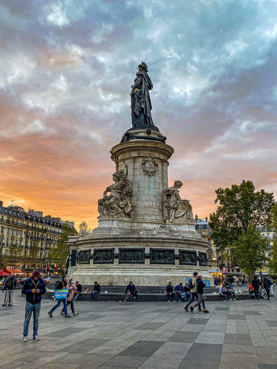 Place de la République à Paris